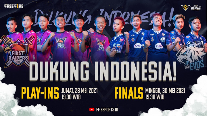 Hari Ini, Wakil Indonesia Bertanding di Free Fire World Series 2021
