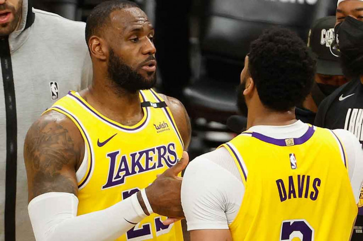 Foto: Lakers Rebut Gim Ketiga Playoff NBA