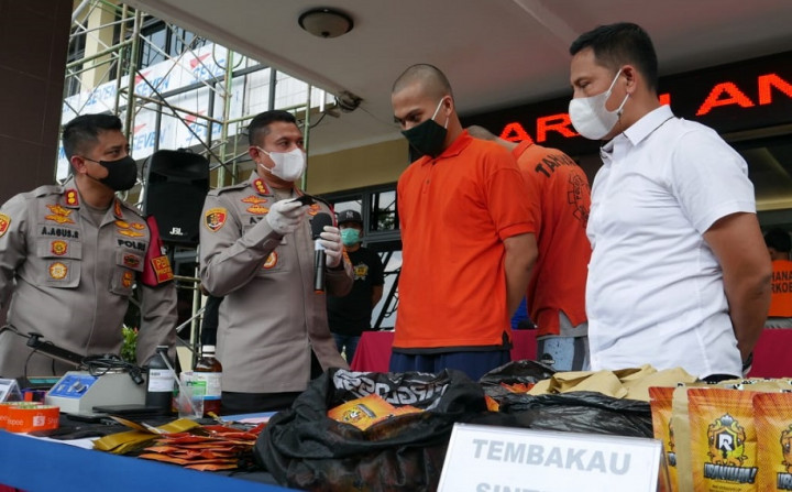 4 Bandar Tembakau Sintetis Ditangkap, Barang Bukti Mencapai Rp500 Juta