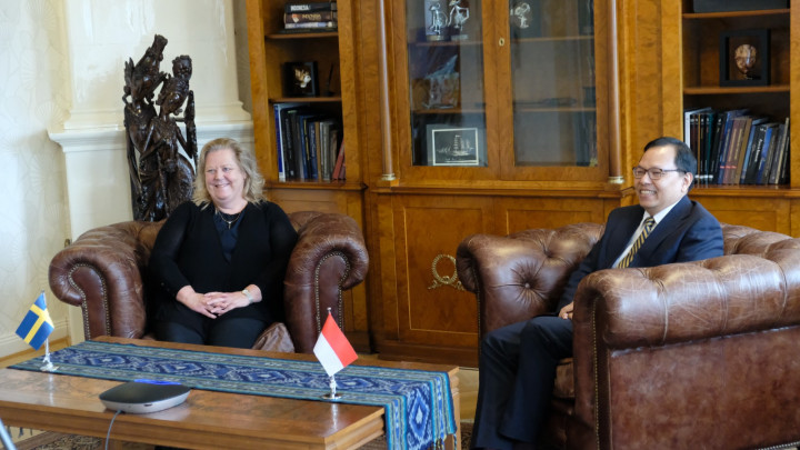 RI-Swedia Perkuat Kerja Sama Perbaikan dan Perawatan Kapal Perang