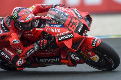 Francesco Bagnaia Pimpin FP2 MotoGP Italia