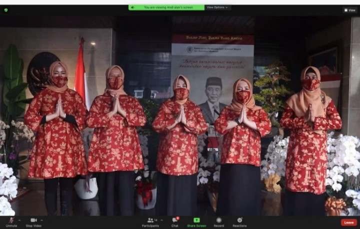 Dharma Wanita Gelorakan Semangat Silaturahmi di Tengah Pandemi