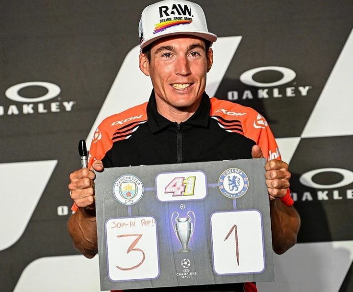 Singgung Barcelona, Aleix Espargaro Dukung Manchester City Juara Liga Champions