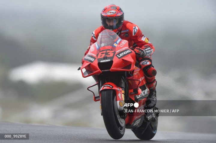 MotoGP Italia: Bagnaia Pecahkan Rekor di FP3