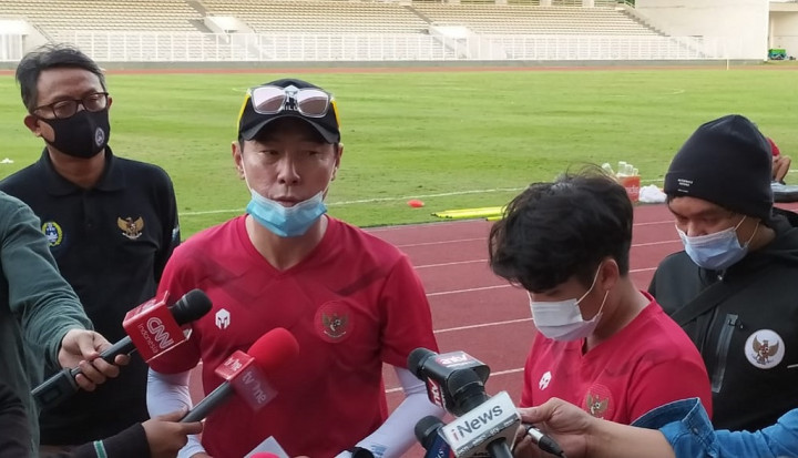 Shin Tae-yong tidak Mementingkan Hasil Laga Uji Coba Timnas