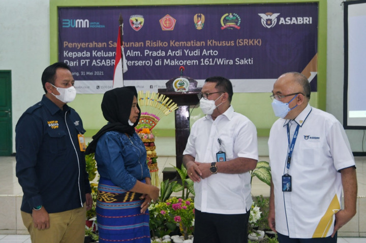 ASABRI Santuni Ahli Waris Prada Ardi Yudi Arto