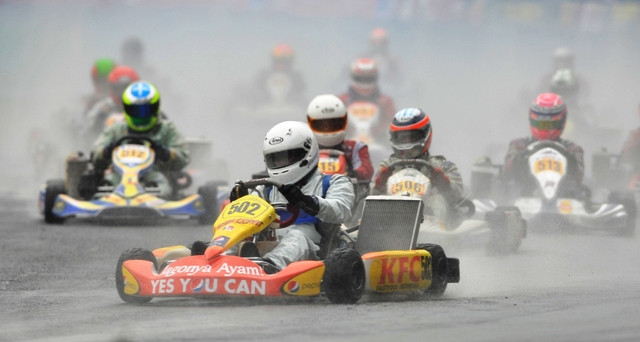 Pembalap Indonesia Raih Podium Pertama Kejuaraan Gokart di Italia