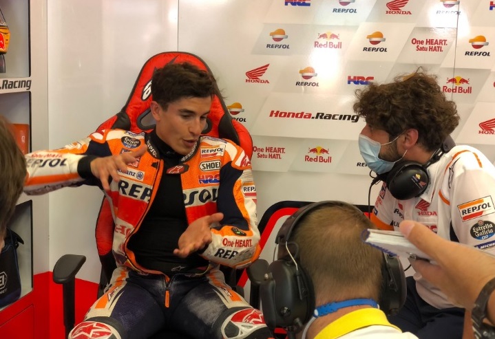 Terjatuh di MotoGP Italia, Marquez: Itu Salah Saya