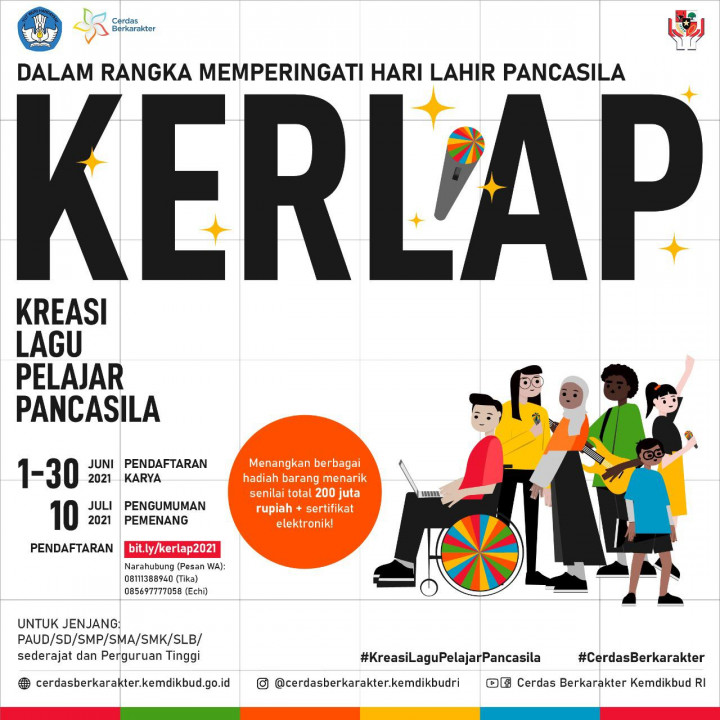 Kemendikbudristek Gelar Lomba Kreasi Lagu Pelajar Pancasila