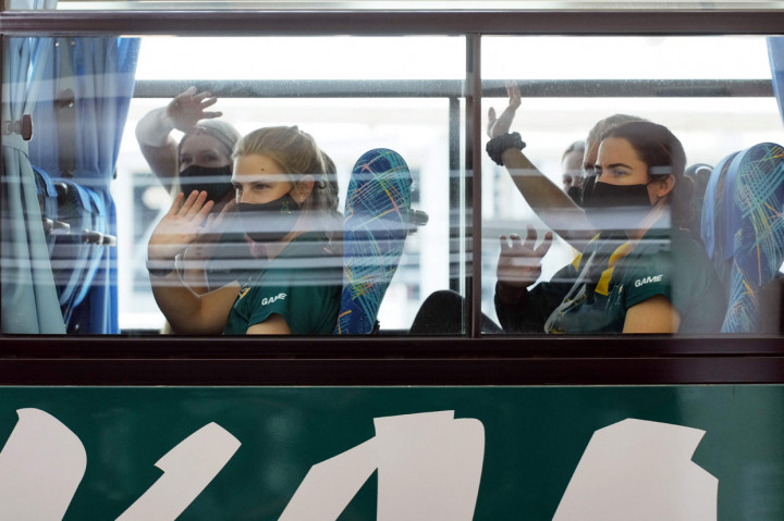 Olimpiade Tokyo, Timnas Softball Australia Telah Tiba di Jepang