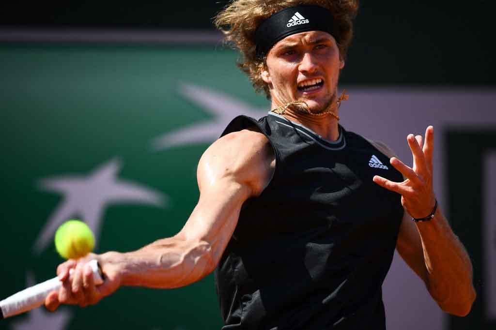 Zverev Melaju Mulus ke Babak Ketiga Prancis Terbuka