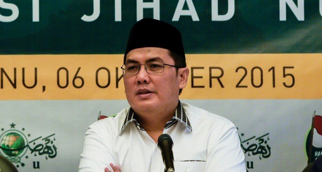 Sekjen PBNU Helmy Faishal Zaini. Foto: Antara/Sigid Kurniawan