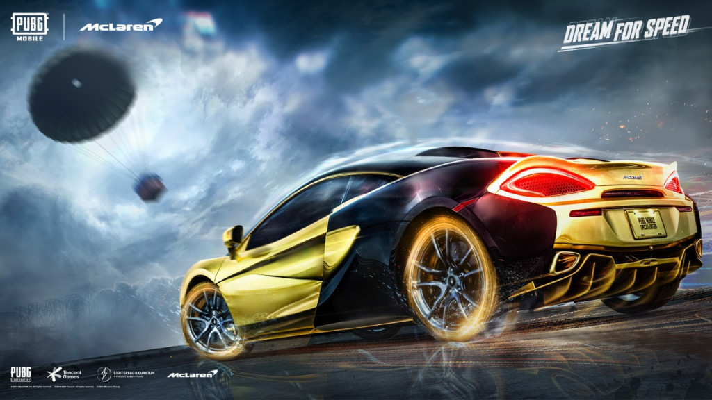 Kolaborasi PUBG Mobile dan McLaren
