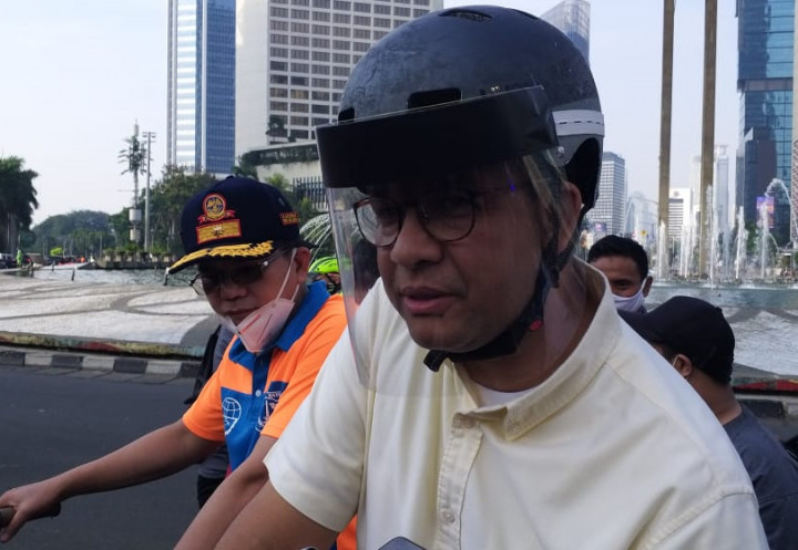 Anies Minta Pemotor Mengalah, Pesepeda Diimbau Bijak