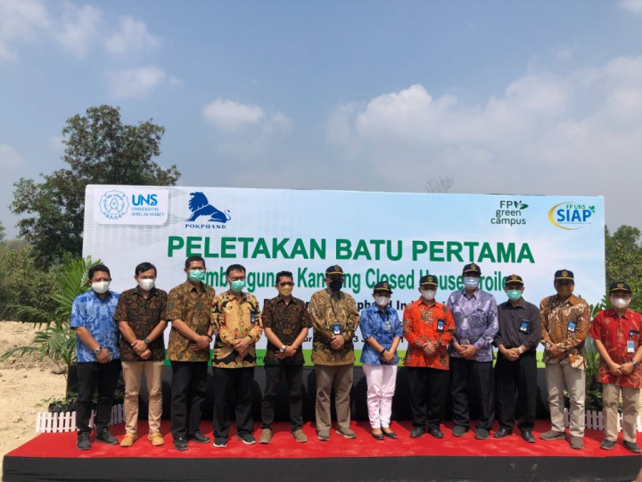 Charoen Pokphand Hibahkan Kandang Ayam Closed House Modern kepada UNS