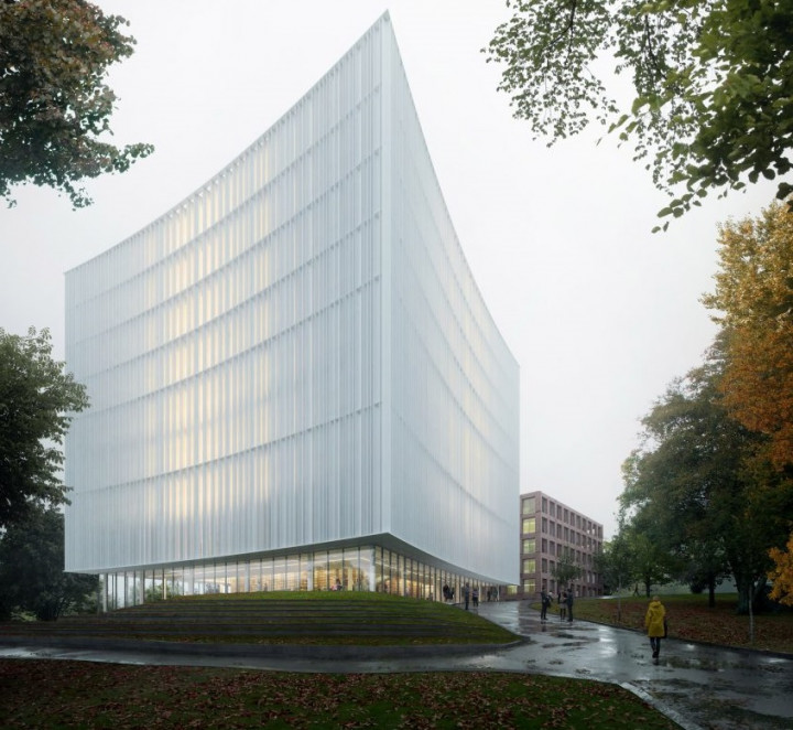 Unik, Perpustakaan di Swedia Punya Bentuk Menyerupai Buku Terbuka