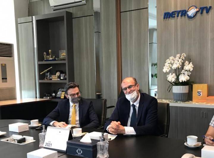 Duta Besar Suriah Kunjungi Media Group, Ada Pesan Penting untuk Pemerintah