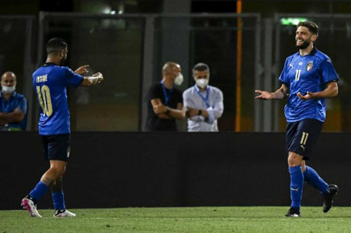 Laga Persahabatan: Italia Lumat Republik Ceko 4-0