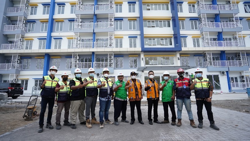 Rusun bagi ASN di Yogyakarta dibangun dengan biaya Rp52,96 miliar.  Foto: Kementerian PUPR