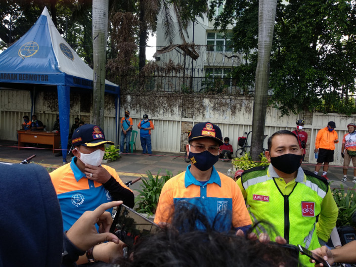 Hari Pertama Uji Coba Road Bike di Sudirman-Thamrin Diklaim Tertib