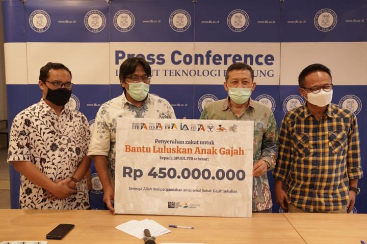 ITB Terima Bantuan Dana Pendidikan Rp450 Juta