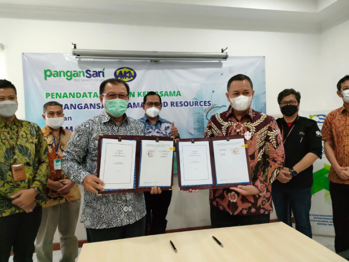 Pangansari Utama dan Amarta Karya Sepakati Kerja Sama Bisnis Katering