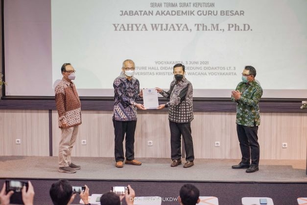 UKDW Tambah Jumlah Guru Besar