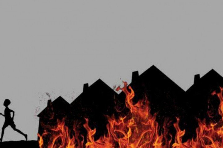 296 Kios di Pasar Tradisional Kota Pinang Sumut Terbakar