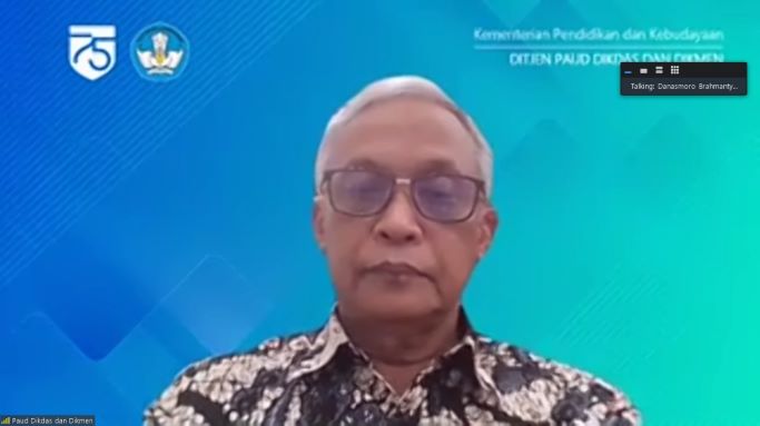 Dirjen Paud Dikdasmen Kemendikbud, Jumeri. Foto: Zoom
