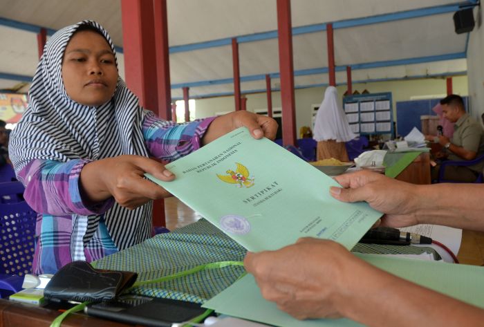 BPKN mencatat kasus sertifikat rumah paling banyak dikeluhkan konsumen. Foto: MI