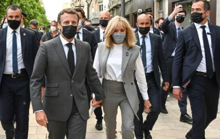 Keren, Begini Reaksi Presiden Prancis usai Ditampar Warga