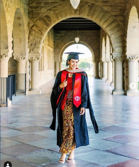 Maudy Ayunda Lulus S2 Stanford University, Dapat Dua Gelar Sekaligus