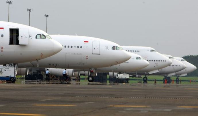 Ternyata, Garuda hanya Punya 6 Pesawat Milik Sendiri