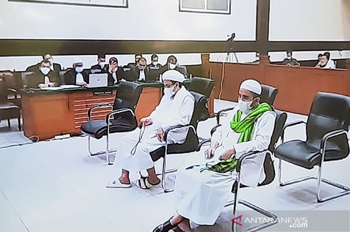 Rizieq Shihab Bacakan Pembelaan Hari Ini