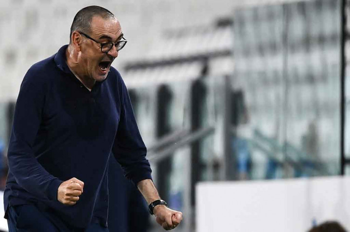 Foto: Maurizio Sarri Resmi Tukangi Lazio