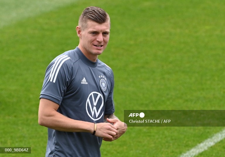 Gelandang Jerman, Toni Kroos (AFP/Christof Stache)
