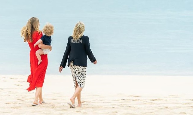 Wow, Baju Istri Presiden AS Joe Biden Jadi Sorotan Jelang KTT G7