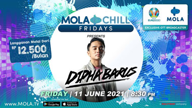 Sambut Euro 2020, Mola Hadirkan Dipha Barus dan Masego