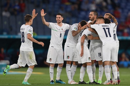 Italia Gulung Turki pada Laga Pembuka Euro 2020