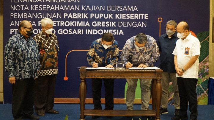 Petrokimia Gresik Gandeng Polowijo Gosari Kaji Pabrik Pupuk Kieserite