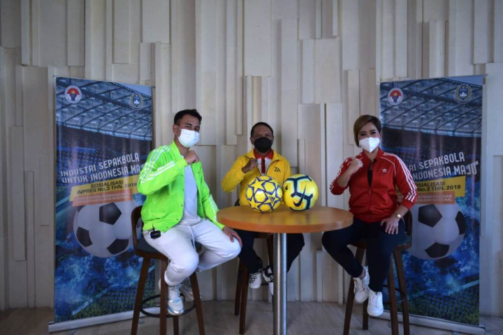 Bersiaplah! Industri Sepak Bola Bakal Meledak karena Sosialisasi Ini dari Kemenpora