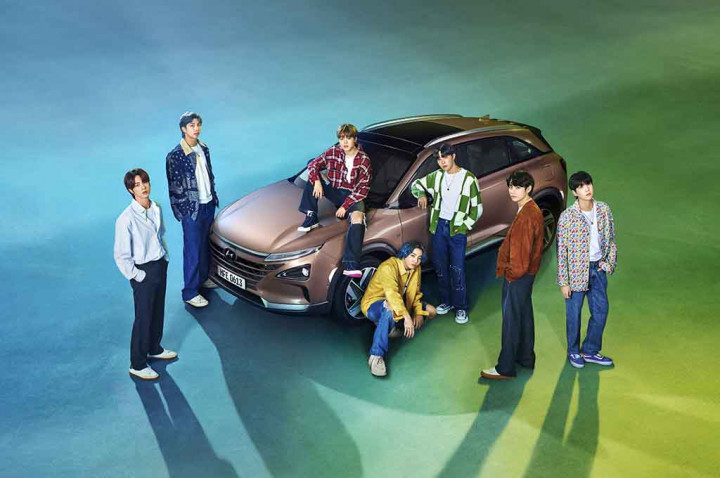 Intip Koleksi Mobil Para Personel BTS