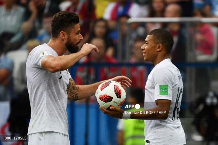 Mbappe Kecewa dengan Komentar Giroud