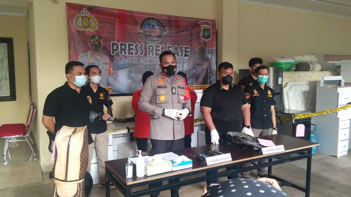 Bobol Apartemen, 2 Tukang Bangunan Curi Perabot Senilai Rp250 Juta