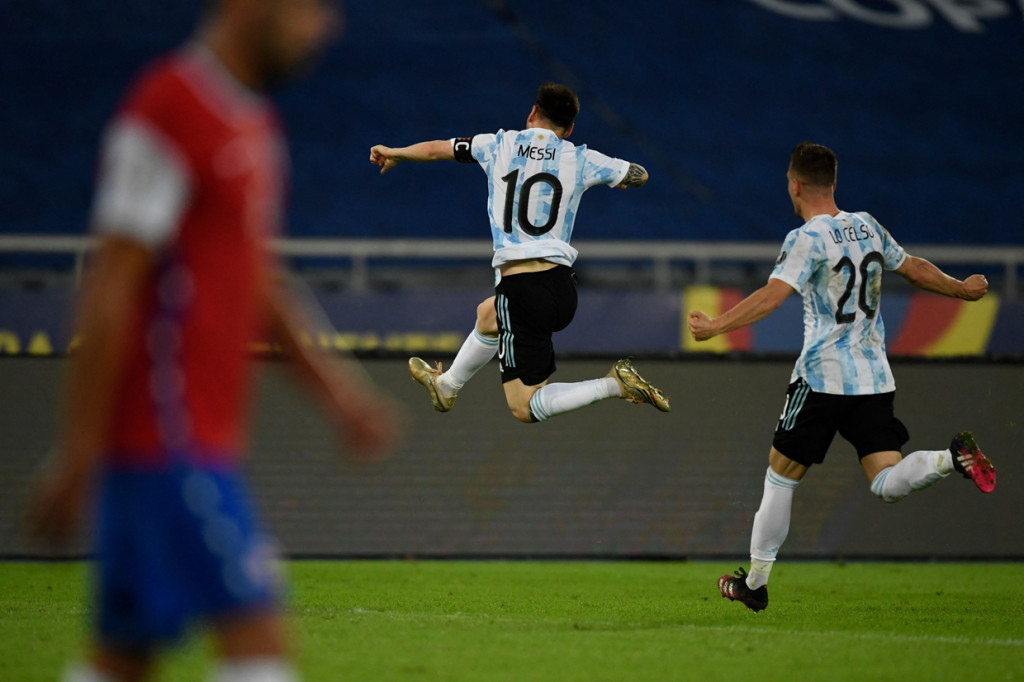 Copa America 2021: Sempat Unggul, Argentina Ditahan Imbang Chile 1-1