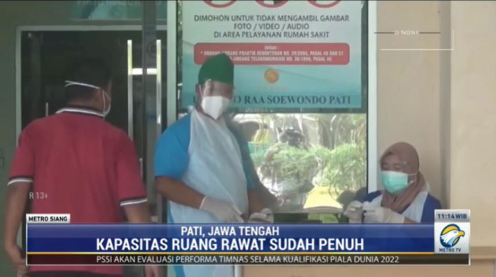 Kasus Covid-19 di Pati Naik Signifikan, 417 Pasien Dirawat