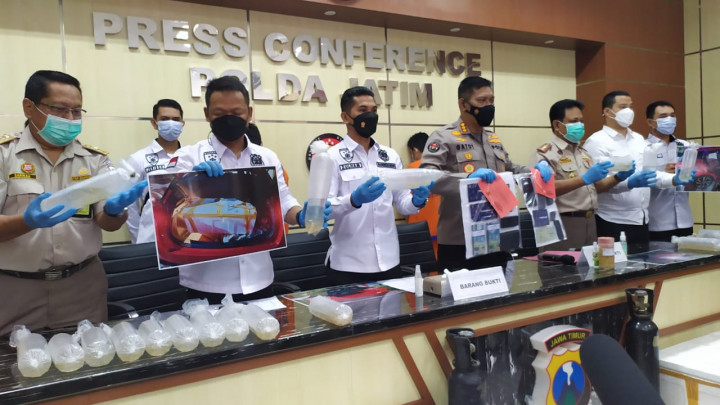 Penyelundup 39 Ribu Benih Lobster di Trenggalek Ditangkap