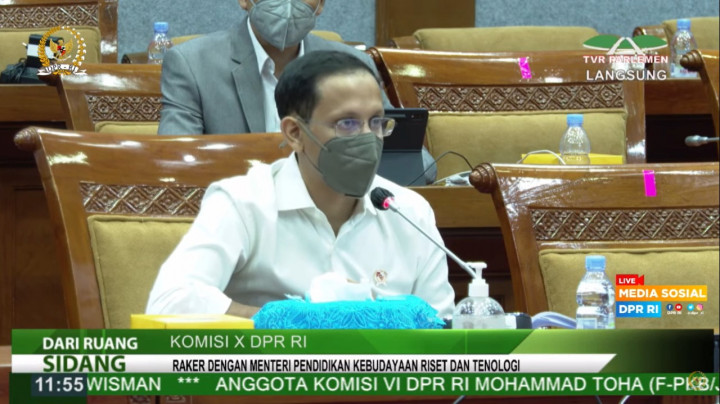 Nadiem Harap Usulan Penambahan Anggaran Kemendikbudristek Disetujui