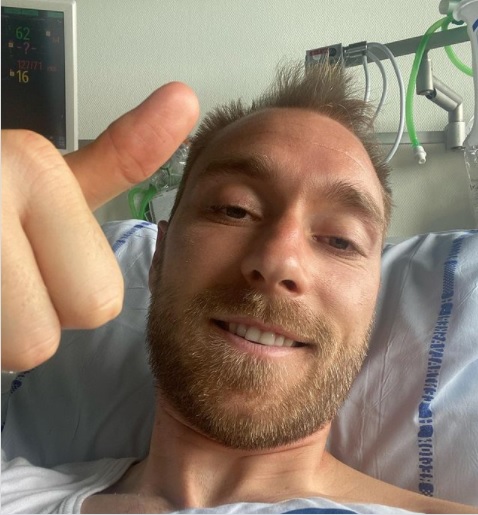 Muncul di Media Sosial, Christian Eriksen Ungkap Kondisinya Saat Ini
