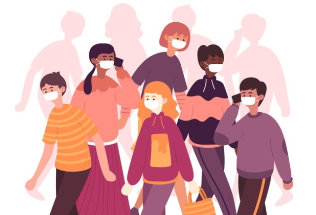 Lonjakan kasus covid-19 terjadi akibat terjadi interaksi sosial di masyarakat sejak Ramadan hingga Idulfitri. (Foto: Ilustrasi/Freepik.com)